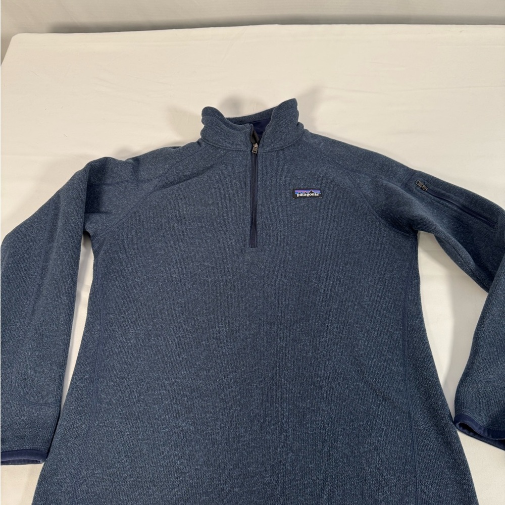 Women’s Patagonia Navy Fleece Quarter Zip Jacket